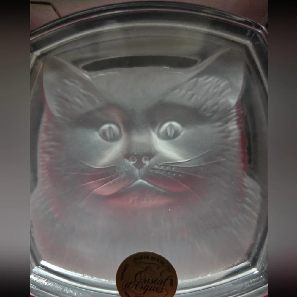 Crystal Cat Trinket Box